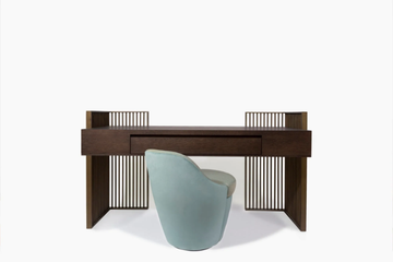 SEINE - Swivel fabric easy chair by HUGUES CHEVALIER - view 3